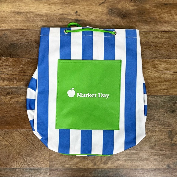 NWT 2 Market Day Totes- Photo Bag and Circular Drawstring Bag - Picture 11 of 16